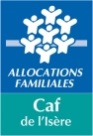 Logo - CAF de l&#039;Isère